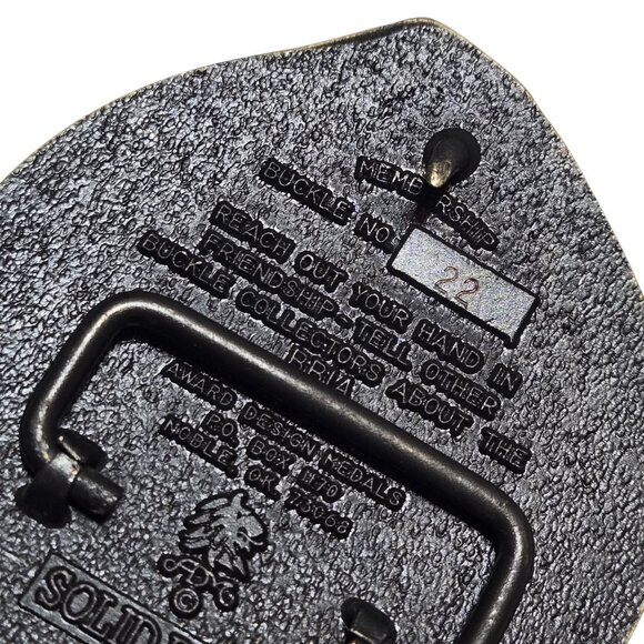 Buckle Buddies Belt Buckle BBIA Member International Collector Association - Picture 12 of 16